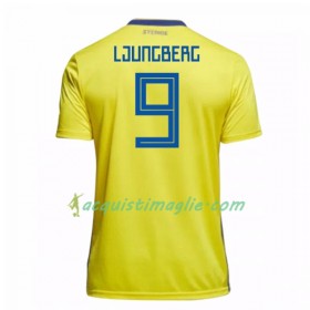 Divisa di Calcio Svezia Ljungberg 9 Prima Mondiali 2018